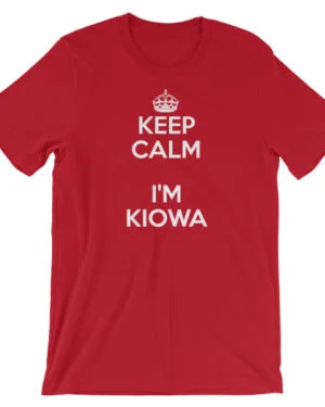 Keep Calm – Kiowa Short-Sleeve Unisex T-Shirt